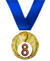 Medalla 8