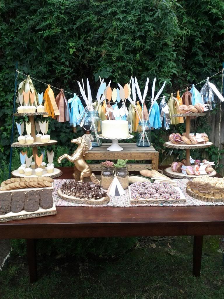 powwow dessert table