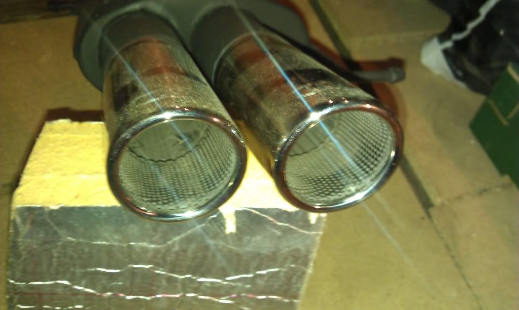 New exhaust back box and eibach springs UKPassats