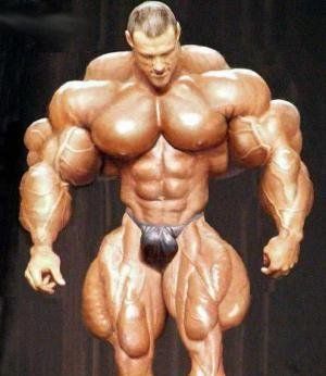 Toned Back Man