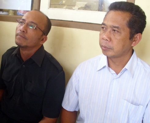 Kedua cakades, Mujiono dan Eko