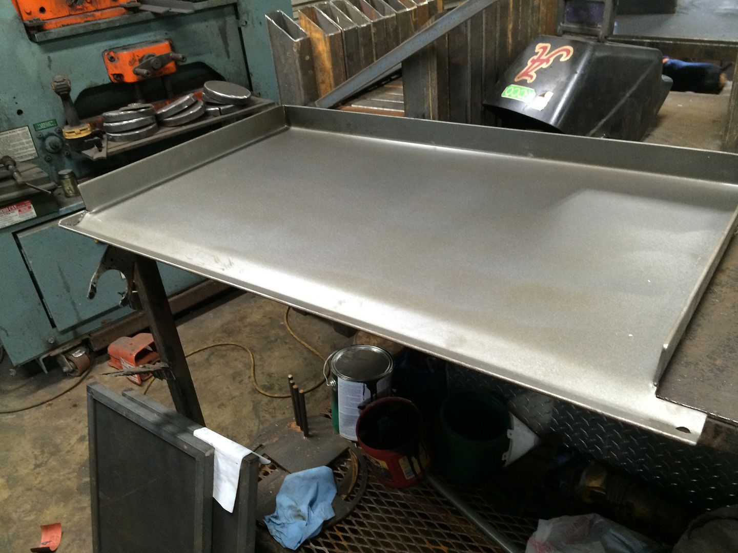 Made mods to blackstone griddle today... It will be better The BBQ