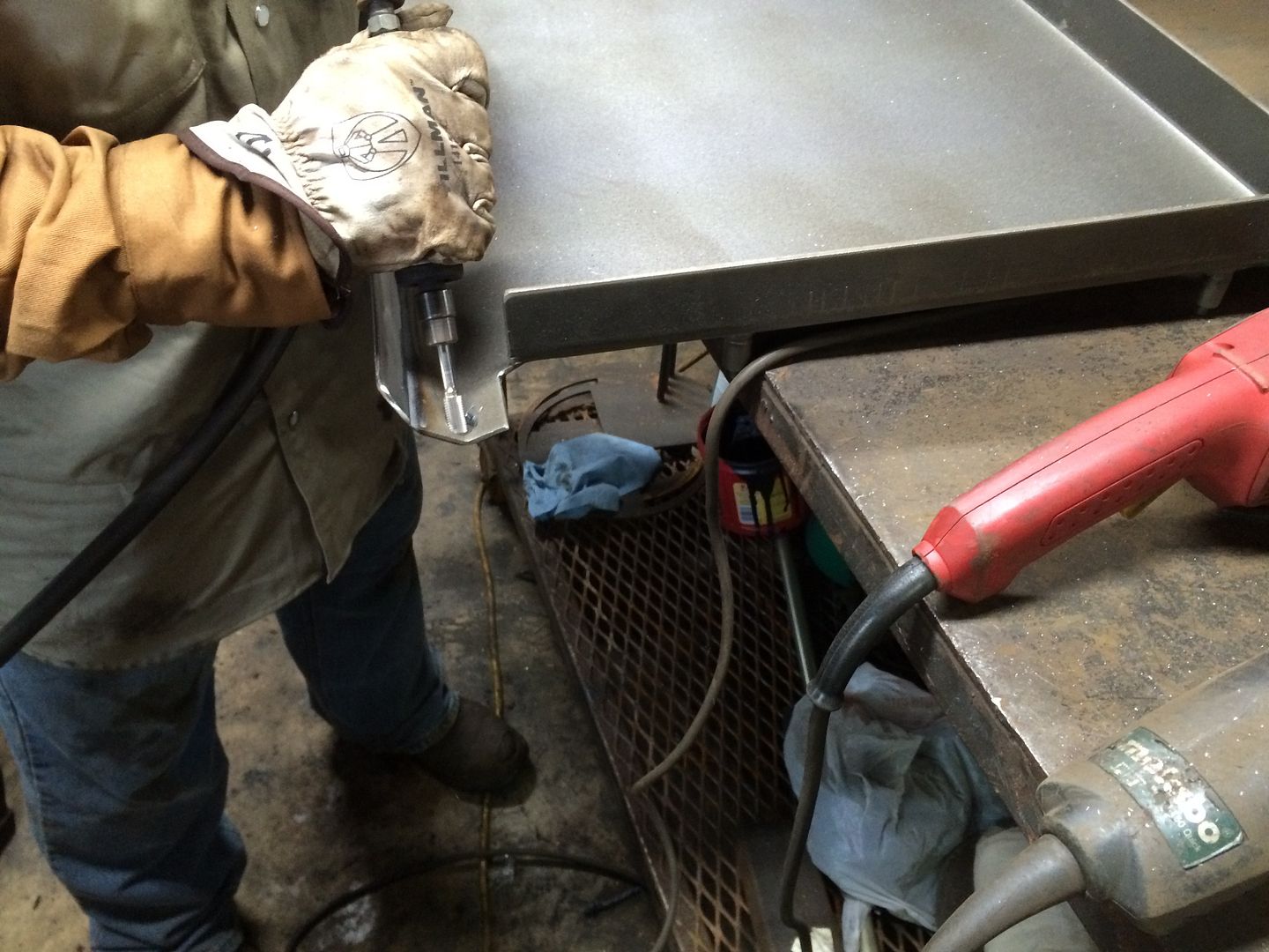 Made mods to blackstone griddle today... It will be better The BBQ