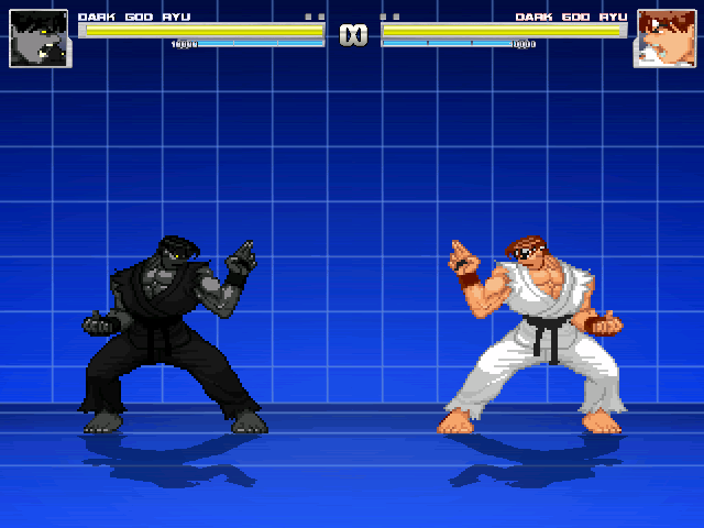 Dark God Ryu by Reu and Kingtigre - [ EDITS ] - Mugen Free For All