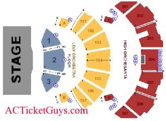 Revel Atlantic City Seating Chart