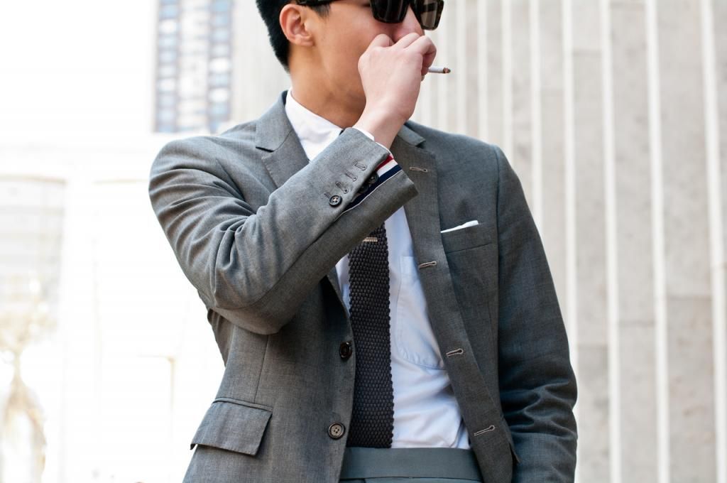  photo thom-browne-grey-suit-smoking-knitted-tie_zps07e485d6.jpeg
