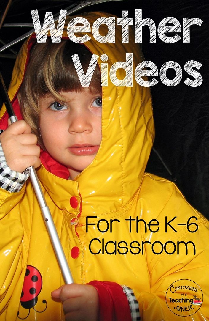 This PDF file contains links to weather videos found on YouTube that are perfect for use in a  K-6 classroom unit on weather and or clouds.